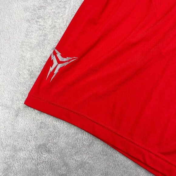 Vintage Kobe Bryant Nike Basketball Shorts Mens Extra Large XL Red Black Mamba - Picture 3 of 13